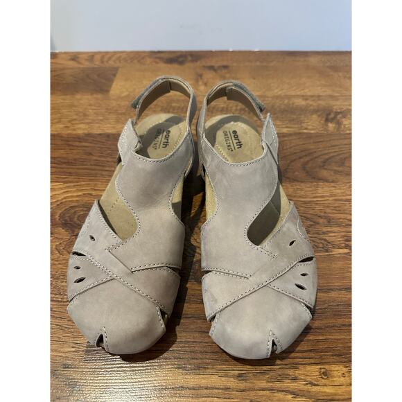 Earth Origins Birdine Leather Fisherman Sandal Taupe 8.5N NWT Summer Comfort - Picture 3 of 11